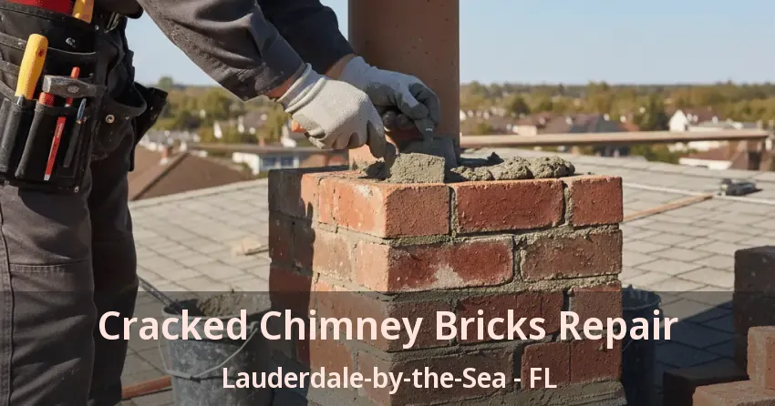 Cracked Chimney Bricks Repair Lauderdale-by-the-Sea - FL