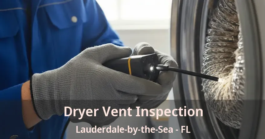 Dryer Vent Inspection Lauderdale-by-the-Sea - FL