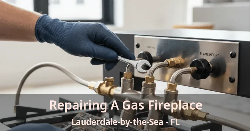 Repairing A Gas Fireplace Lauderdale-by-the-Sea - FL