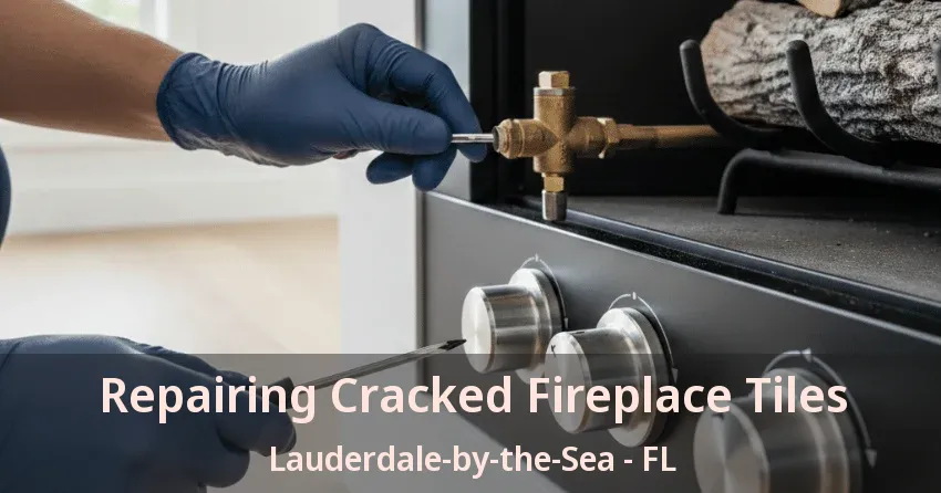 Repairing Cracked Fireplace Tiles Lauderdale-by-the-Sea - FL